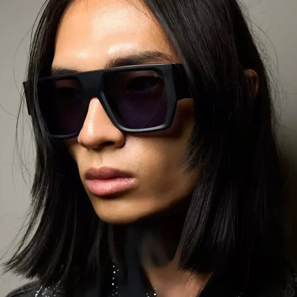 New,PHILIPP PLEIN Sunglasses PLEIN MASTER OVERSIZE SPP094 Col.0700 Authentic